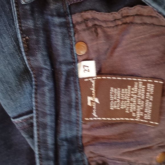 7 for All Mankind Kimmie High Rise Bootcut Jeans  Size 27 - Picture 12 of 12